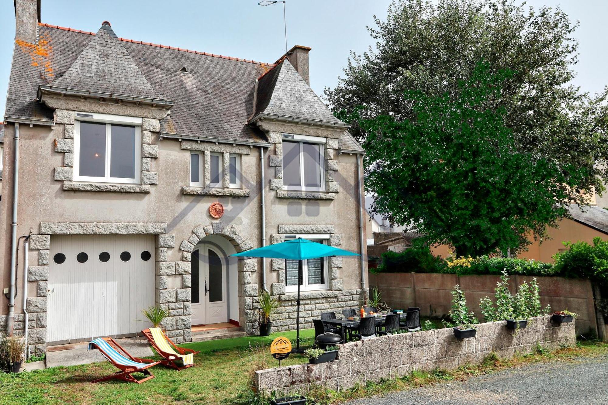 Localise - M8 - Ty Geoland - Maison A Deux Pas Du Centre Avec Jardin Au Guilvinec - Wifi Inclus - Animaux Bienvenus- Linge De Lit Inclus Exteriör bild