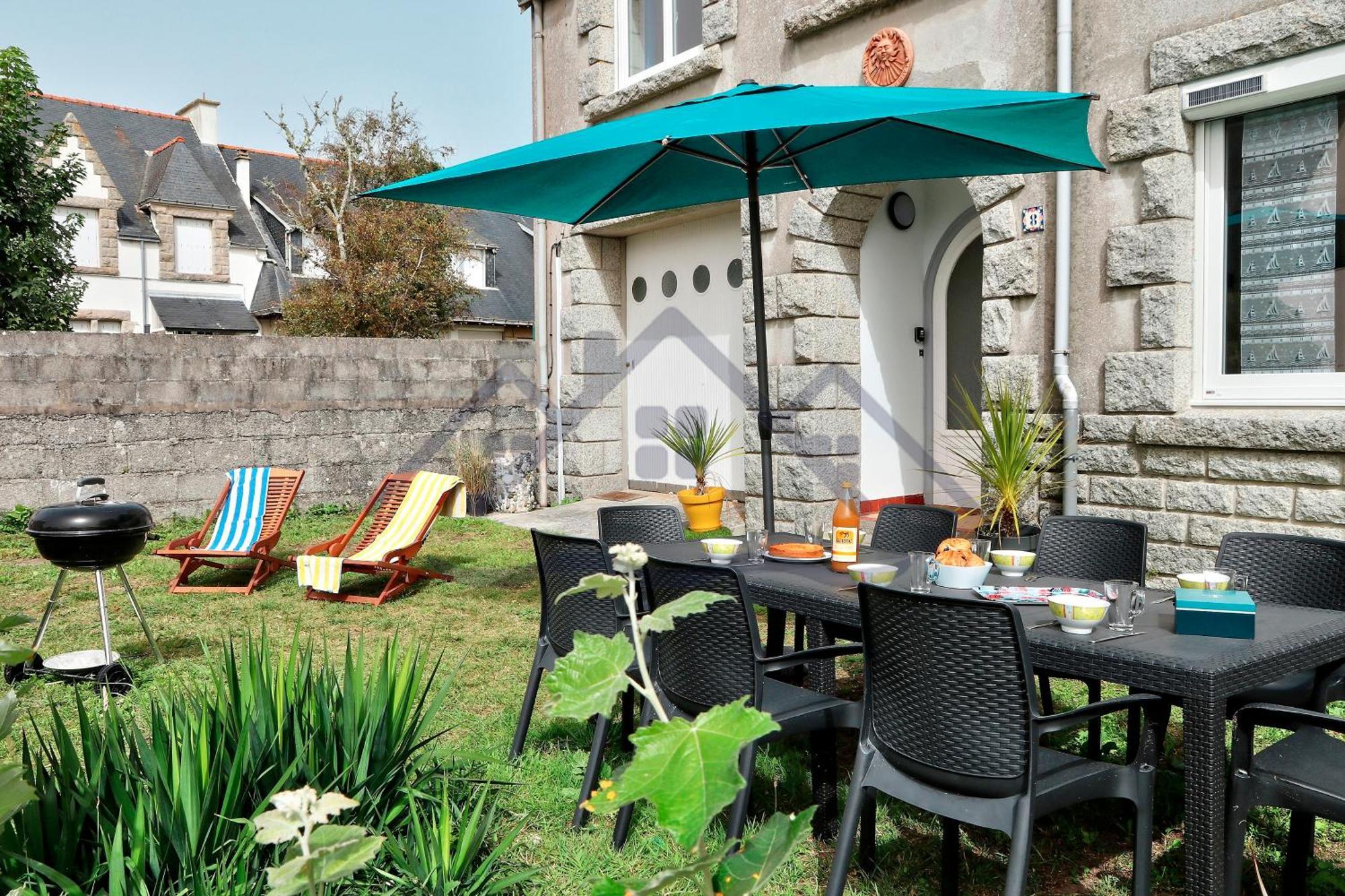 Localise - M8 - Ty Geoland - Maison A Deux Pas Du Centre Avec Jardin Au Guilvinec - Wifi Inclus - Animaux Bienvenus- Linge De Lit Inclus Exteriör bild