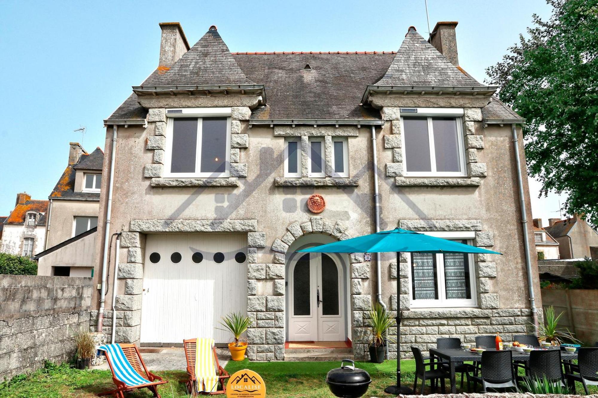 Localise - M8 - Ty Geoland - Maison A Deux Pas Du Centre Avec Jardin Au Guilvinec - Wifi Inclus - Animaux Bienvenus- Linge De Lit Inclus Exteriör bild